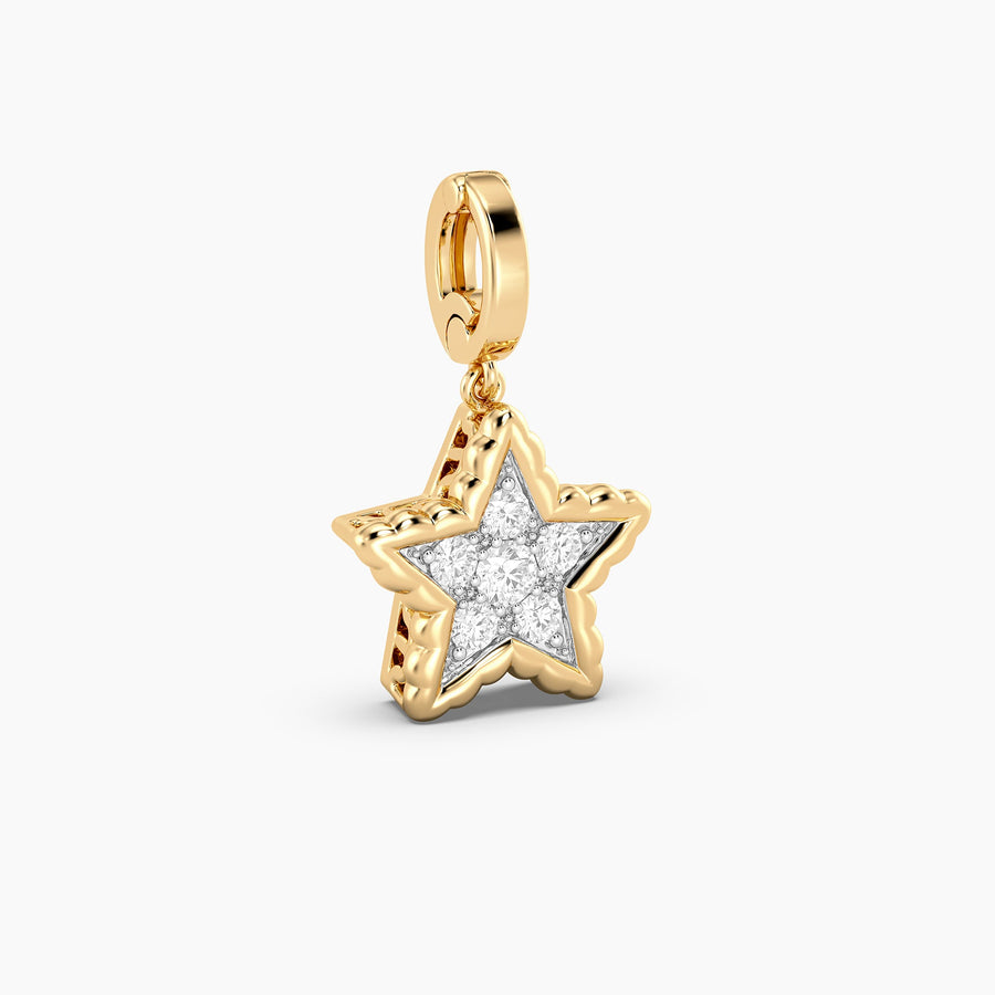 Lab-Grown Signature Star Charm