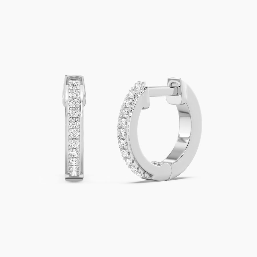Lab-Grown Gleam Hoop Earrings