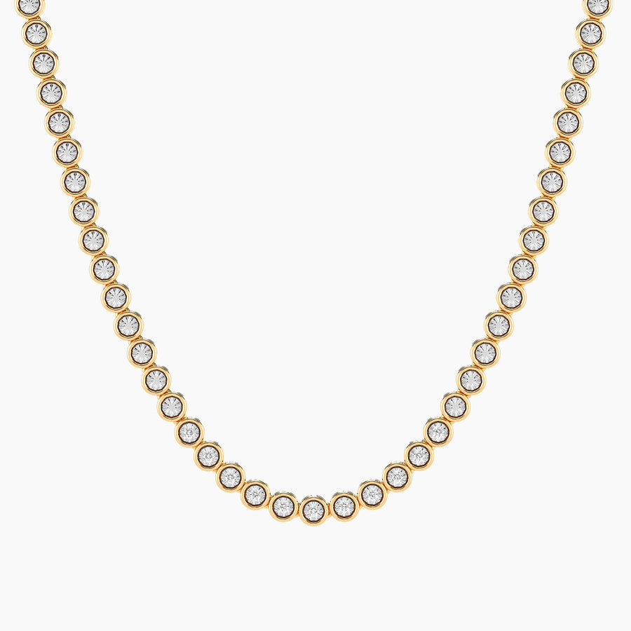 Lab-Grown 0.3 Ct Tennis Necklace