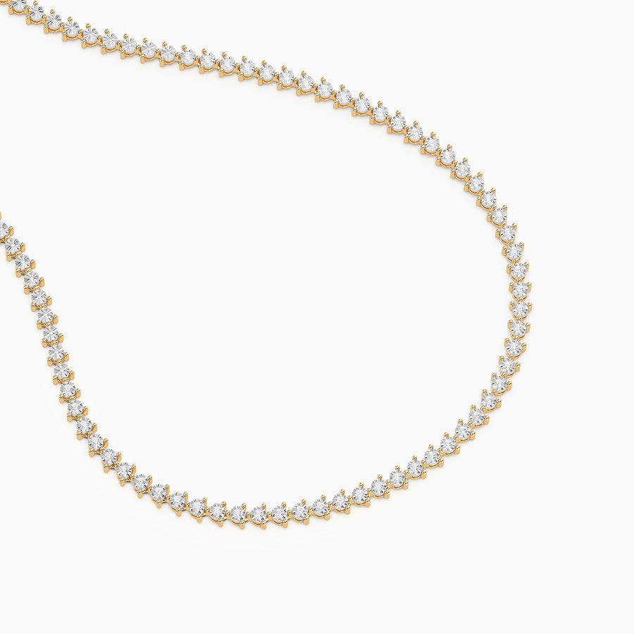 Lab-Grown 1.48 Ct Tennis Necklace