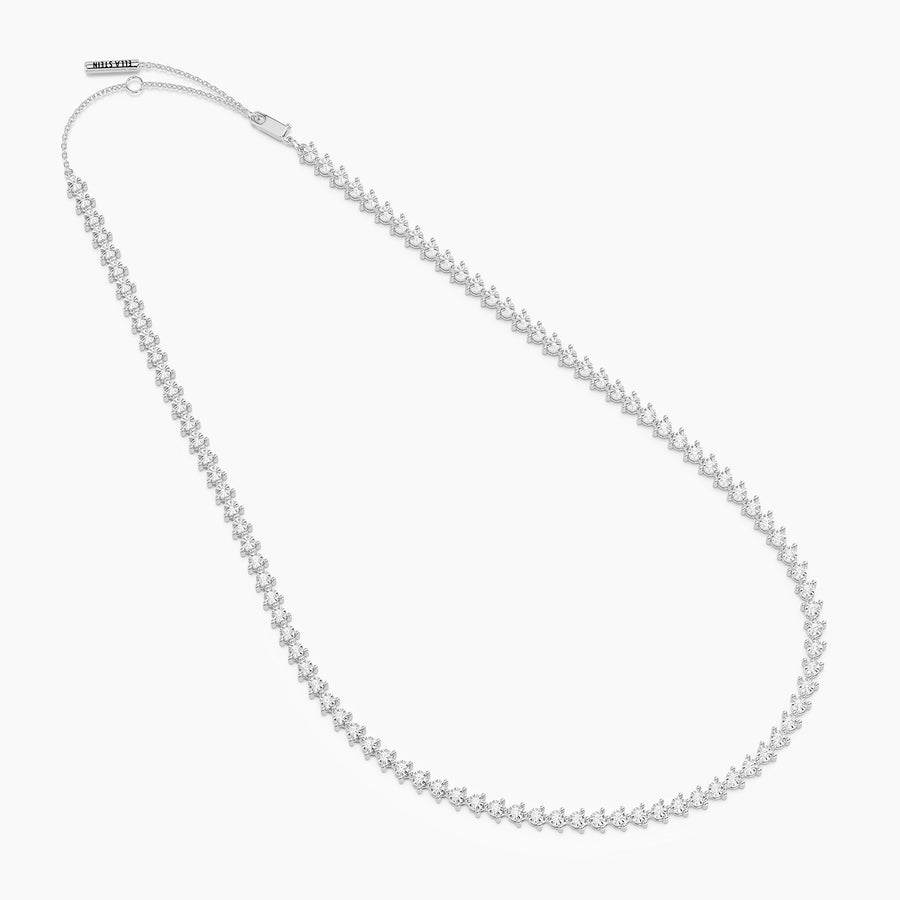Lab-Grown 1.48 Ct Tennis Necklace