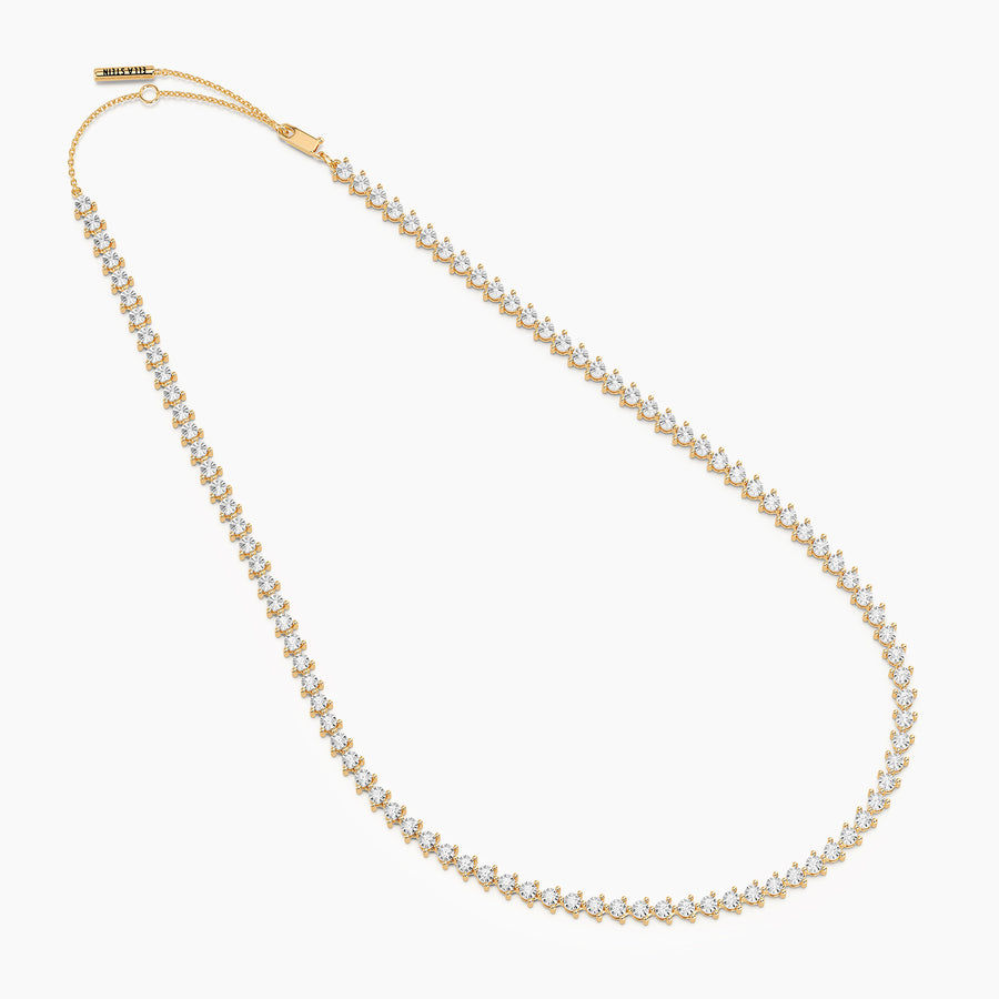 Lab-Grown 1.48 Ct Tennis Necklace