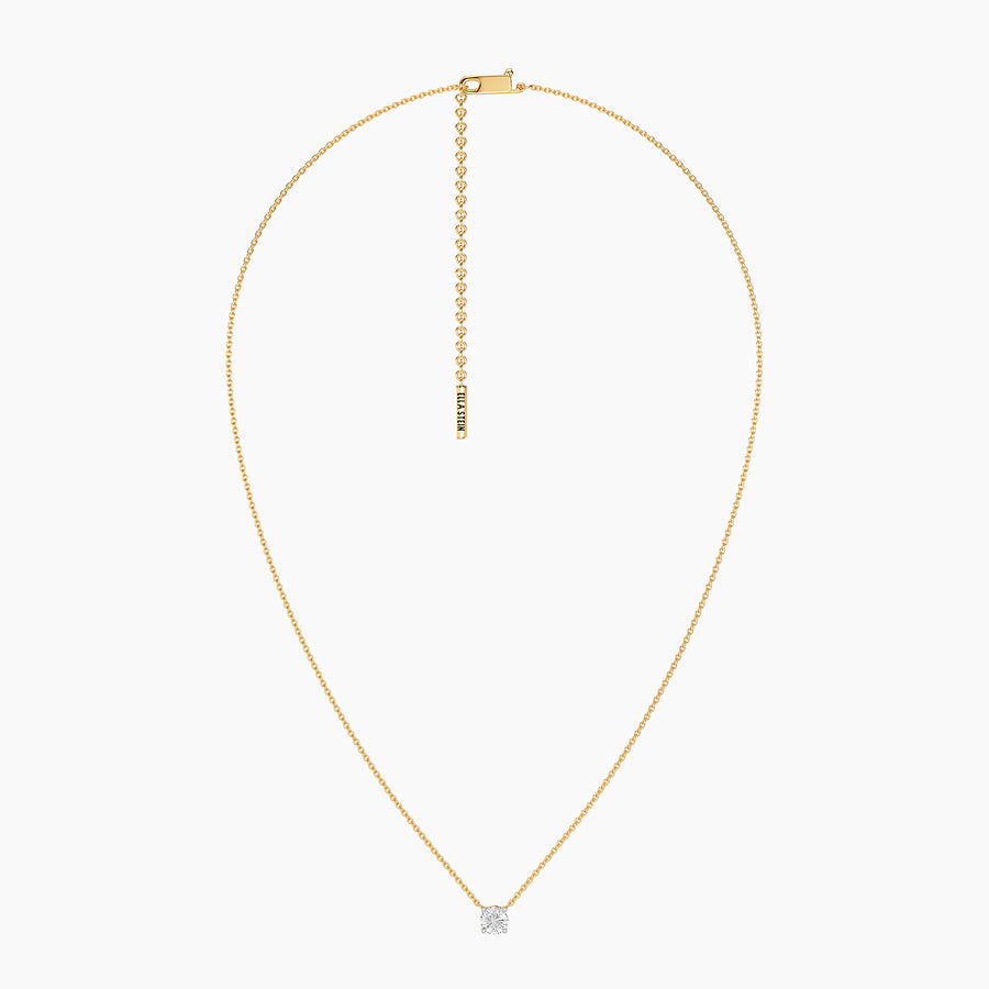 Lab-Grown 0.5 Ct Radiant Gem Pendant Necklace