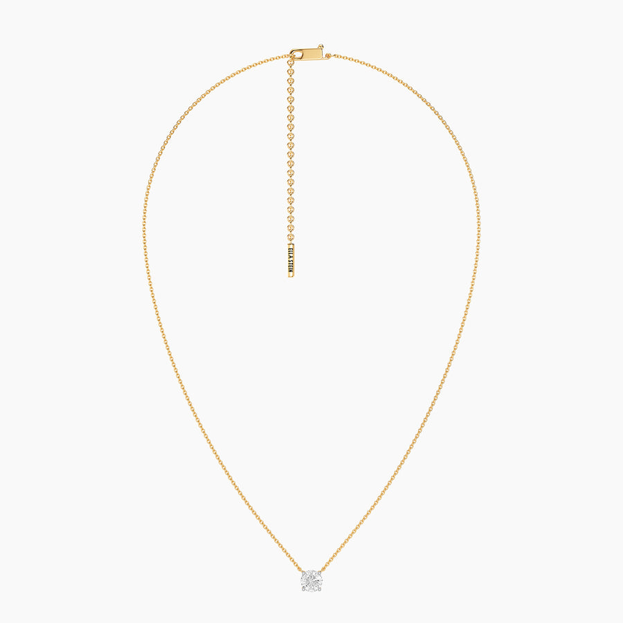 Lab-Grown 0.7 Ct Radiant Gem Pendant Necklace