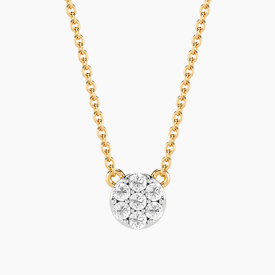 Lab-Grown Small Sphere Pendant Necklace