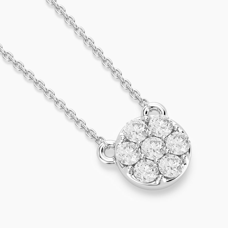 Lab-Grown Small Sphere Pendant Necklace
