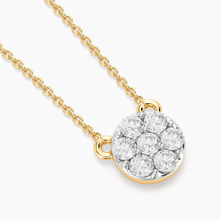 Lab-Grown Small Sphere Pendant Necklace
