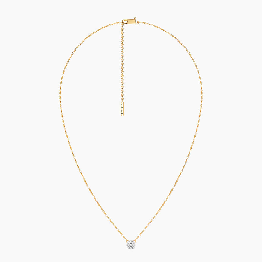 Lab-Grown Small Sphere Pendant Necklace