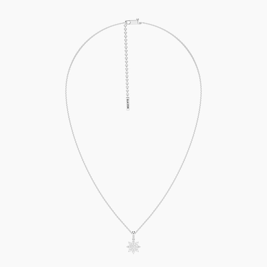 Lab-Grown 0.50 Ct Bloom Pendant Necklace