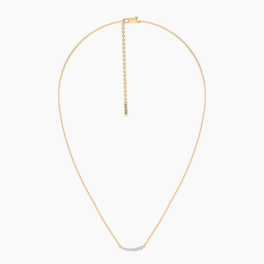 Lab-Grown Pave Classic Pendant Necklace