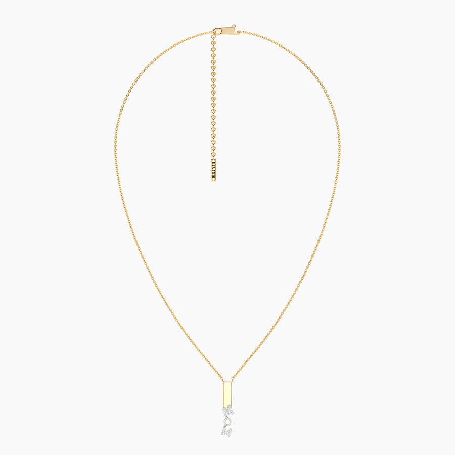 Lab-Grown Mom Dangling Pendant Necklace