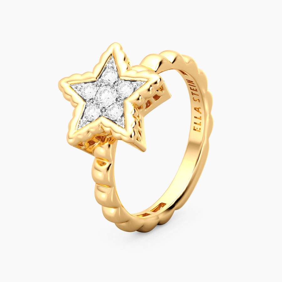 Lab-Grown Signature Star Ring