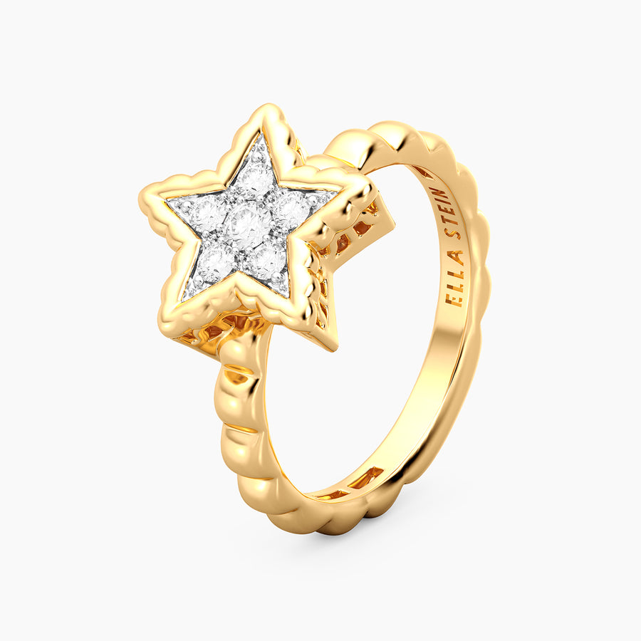 Lab-Grown Signature Star Ring