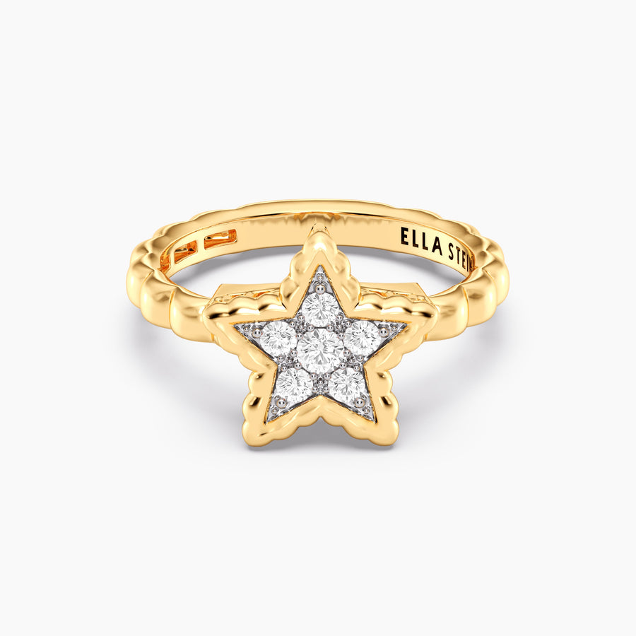 Lab-Grown Signature Star Ring