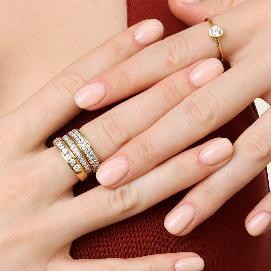 Lab-Grown 0.2 Ct Luminous Luxe Band Ring