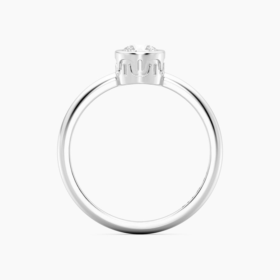 Lab-Grown 0.33 Ct Signature Bezel Ring