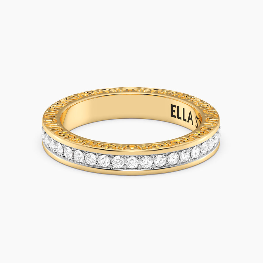 Lab-Grown Eternity Diamond Band Ring