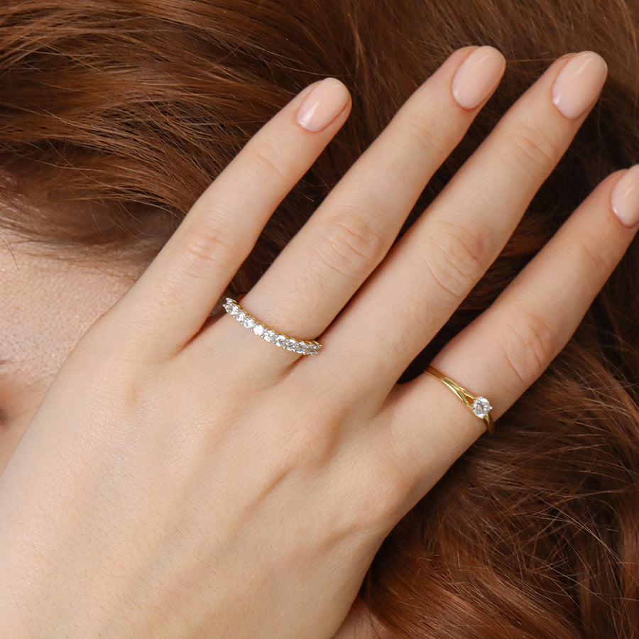 Lab-Grown 0.4 Ct Gladiator Ring