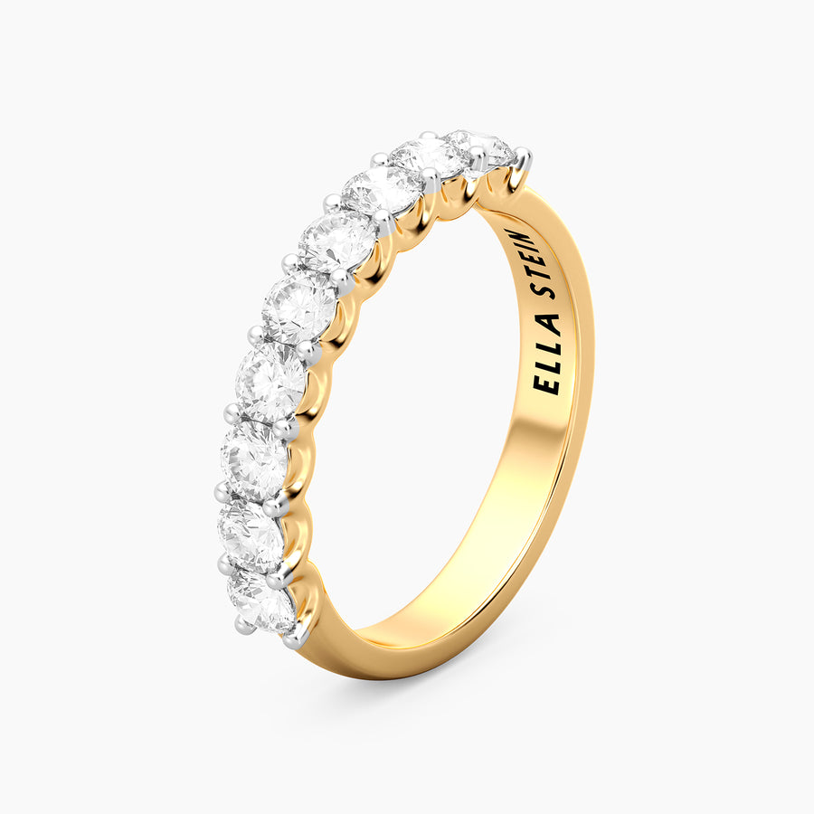 Lab-Grown 0.9 Ct Gladiator Ring