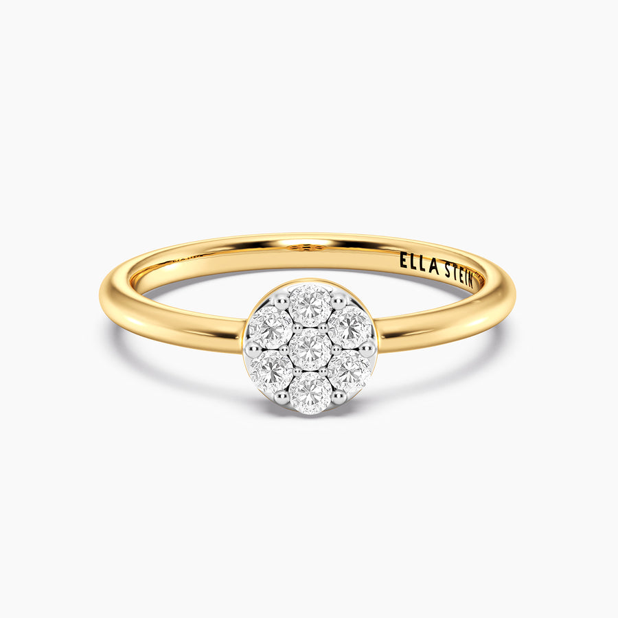 Lab-Grown Small Sphere Ring