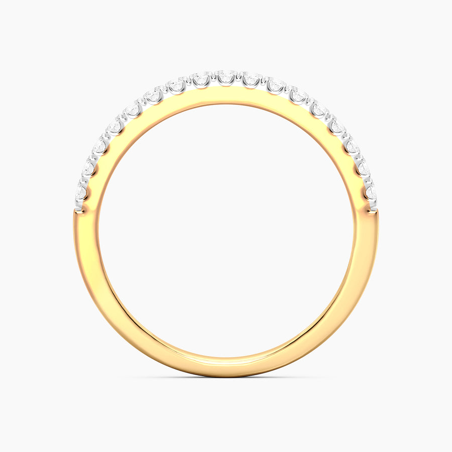 Lab-Grown  Shimmering Eternity Ring
