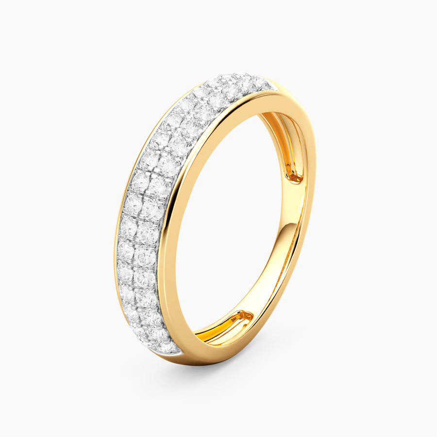 Lab-Grown  Diamond Aura Band Ring