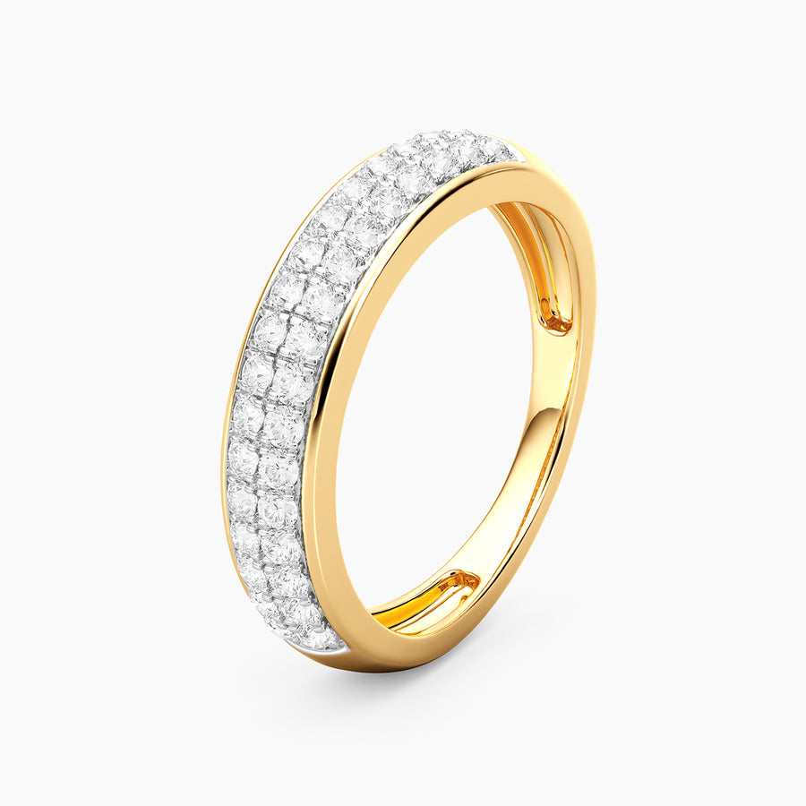 Lab-Grown  Diamond Aura Band Ring