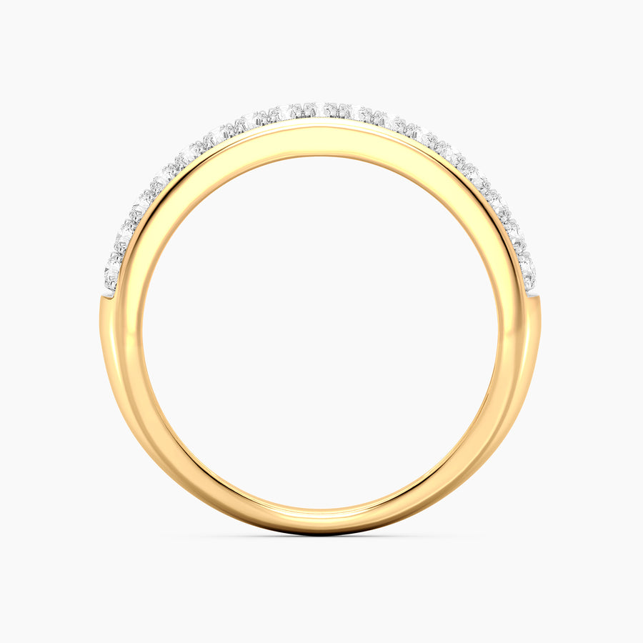 Lab-Grown  Diamond Aura Band Ring
