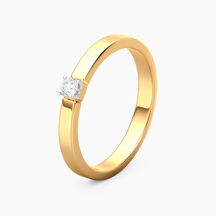 Lab-Grown Stackable Solo Diamond Band Ring
