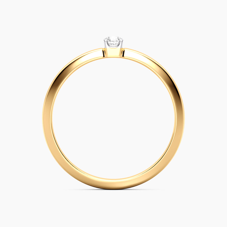 Lab-Grown Stackable Solo Diamond Band Ring