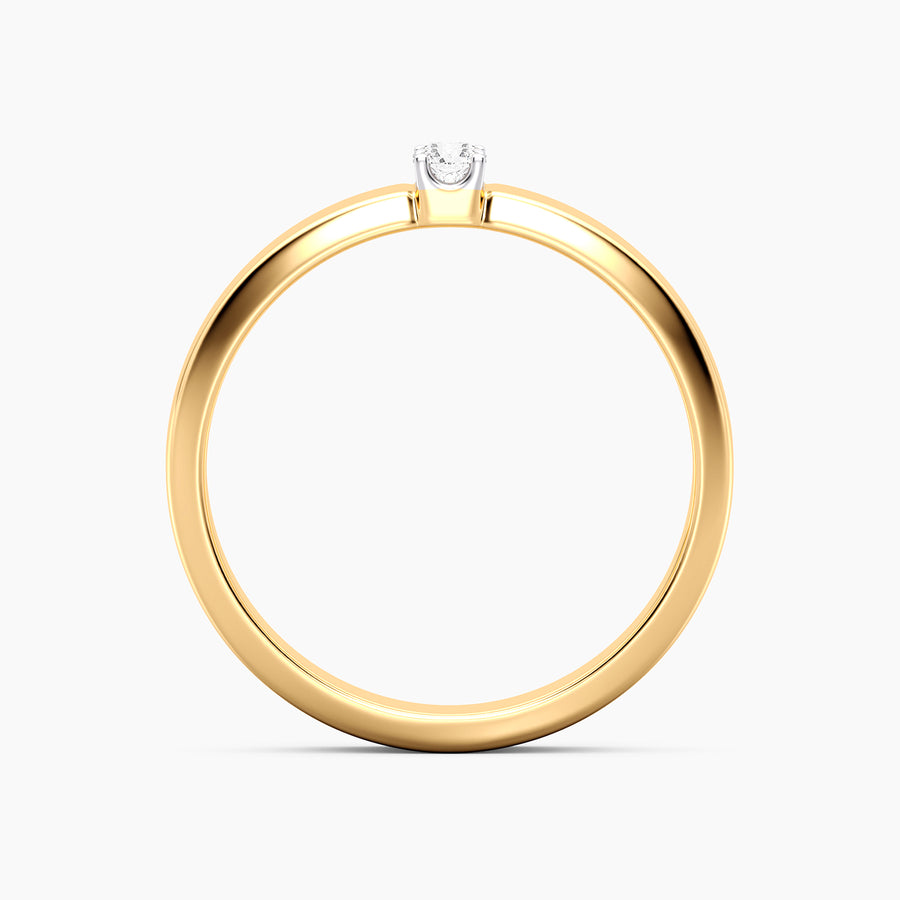 Lab-Grown Duo Band Ring