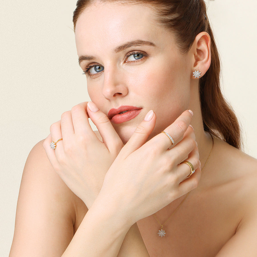 Lab-Grown 0.24 Ct Stars of The Show Stackable Ring