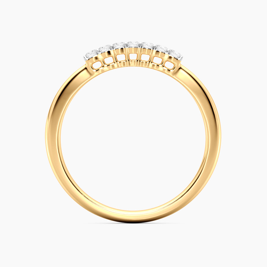Lab-Grown 0.13 Ct Stars of The Show Stackable Ring