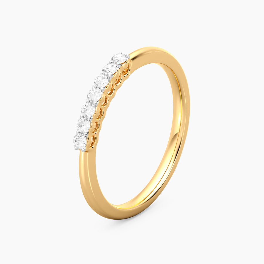 Lab-Grown 0.18 Ct Stars of The Show Stackable Ring