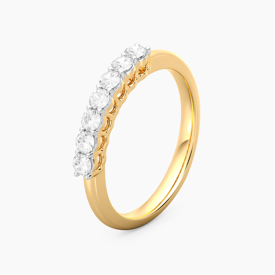 Lab-Grown 0.29 Ct Stars of The Show Stackable Ring