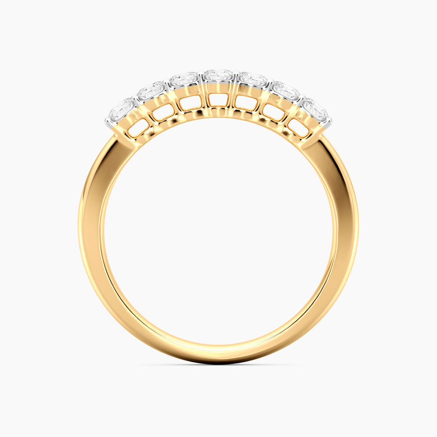 Lab-Grown 0.29 Ct Stars of The Show Stackable Ring
