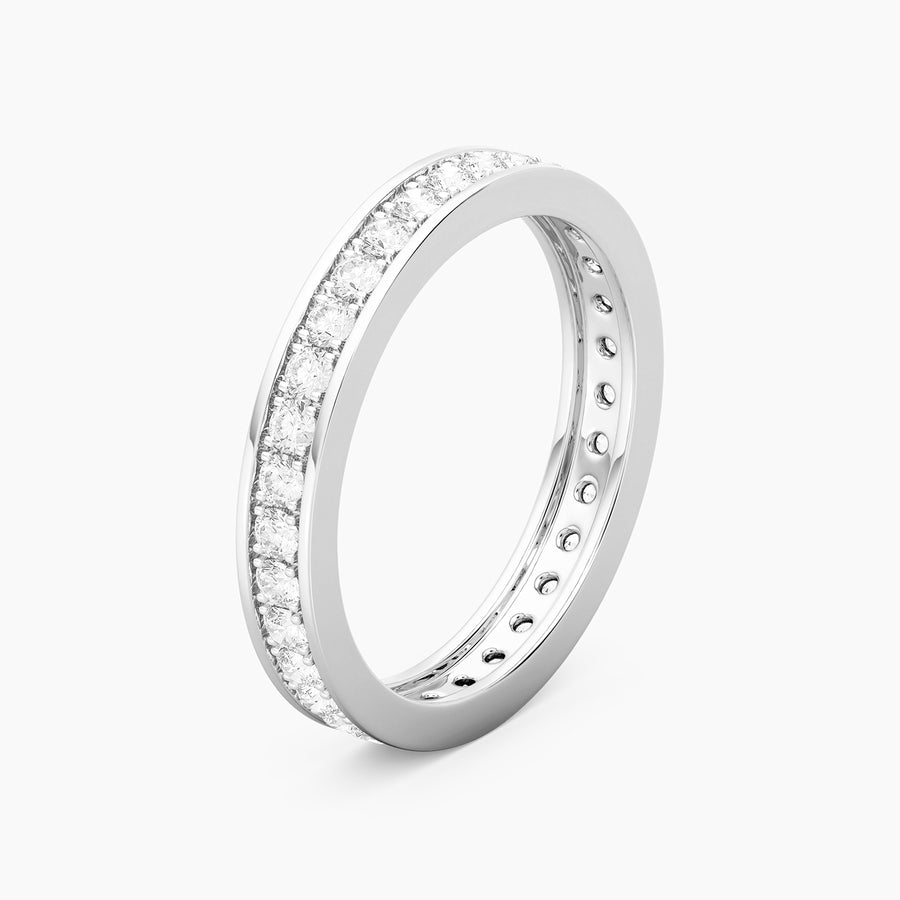 Lab-Grown Infinity Ring