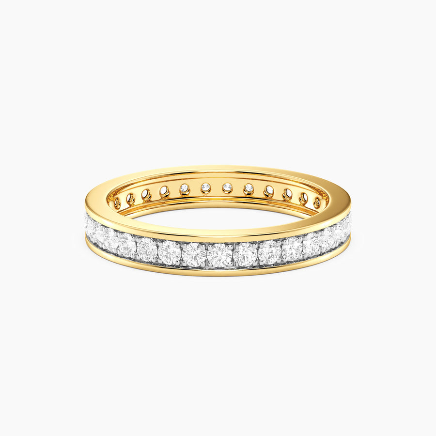 Lab-Grown Infinity Ring