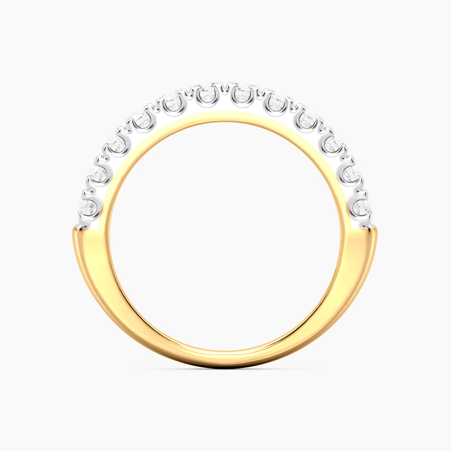 Lab-Grown  Golden Brilliance Ring