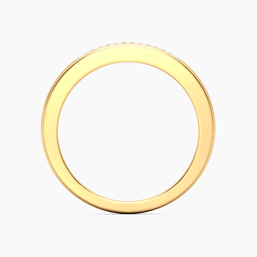 Lab-Grown 0.18 Ct Stackable Symmetry Ring