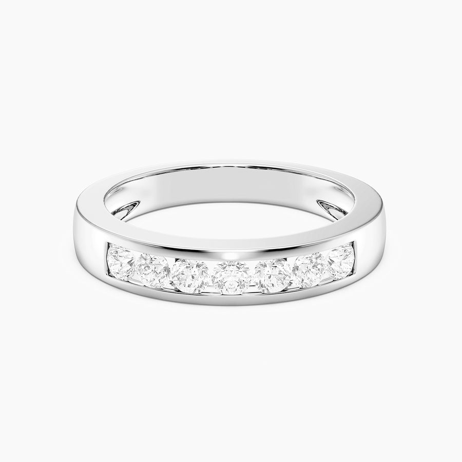Lab-Grown 0.50 Ct Stackable Symmetry Ring