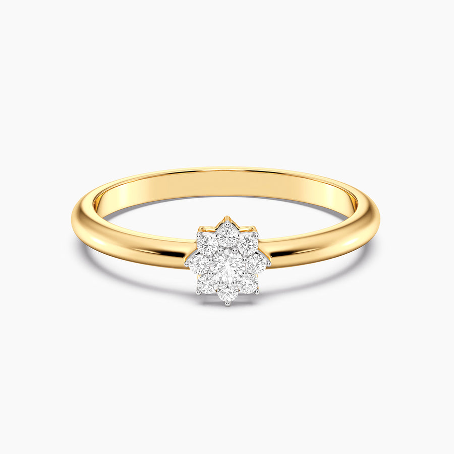 Lab-Grown 0.11 Ct Bloom Ring