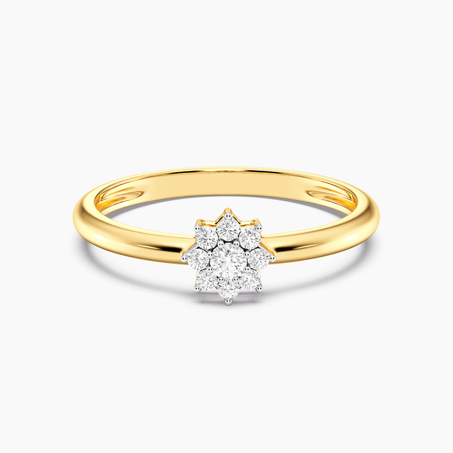 Lab-Grown 0.13 Ct Bloom Ring