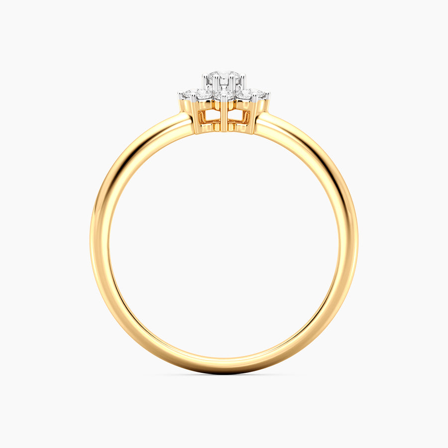 Lab-Grown 0.2 Ct Bloom Ring