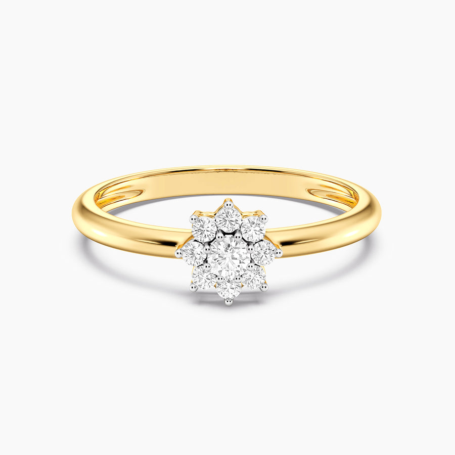 Lab-Grown 0.2 Ct Bloom Ring