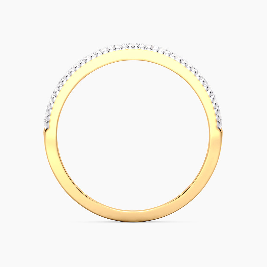 Lab-Grown 0.2 Ct Luminous Luxe Band Ring