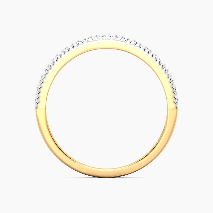 Lab-Grown 0.32 Ct Luminous Luxe Band Ring