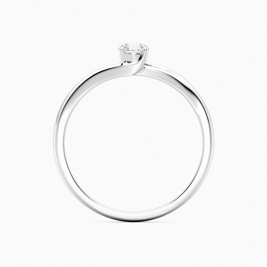 Lab-Grown 0.20 Ct Grapevine Solo Ring