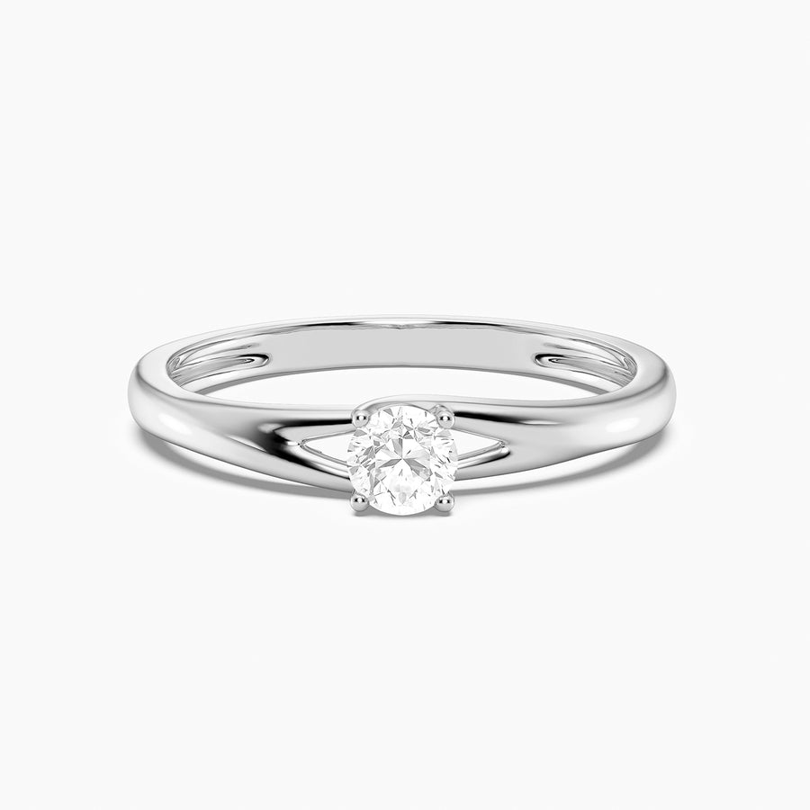 Lab-Grown 0.20 Ct Grapevine Solo Ring