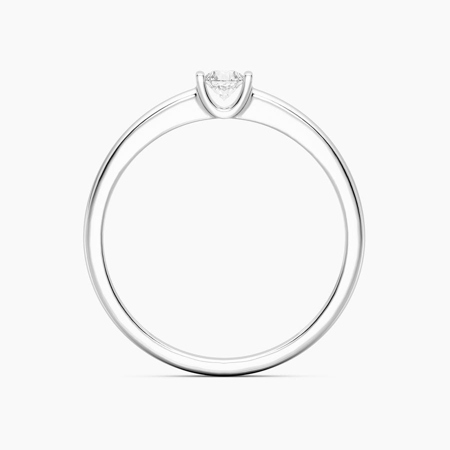 Lab-Grown 0.11 Ct Twin Bar Stackable Ring